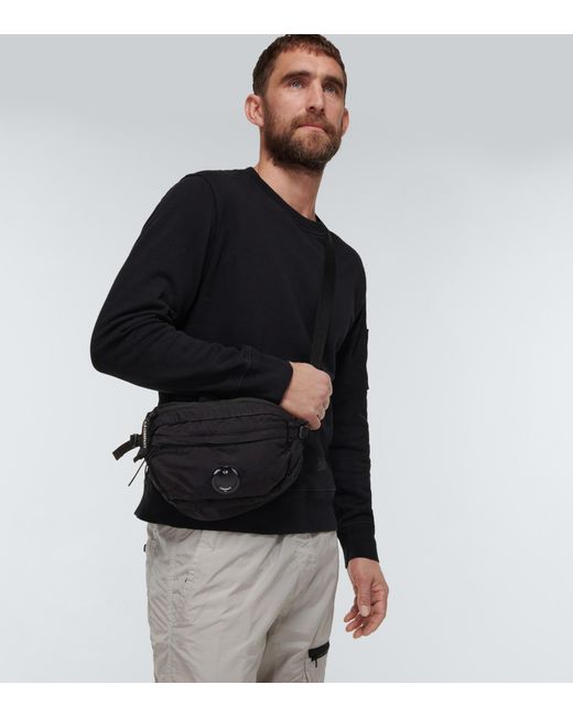C.P. Company Nylon B Messenger Bag in Black for Men | Lyst
