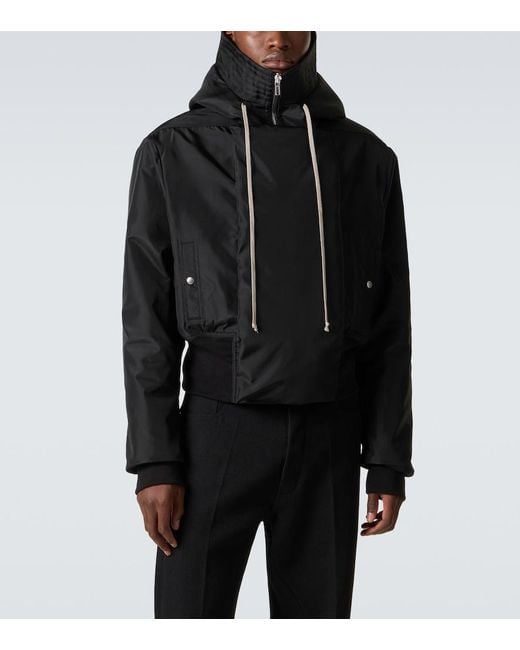 Rick Owens Black Drkshdw Alice Puffer Jacket for men