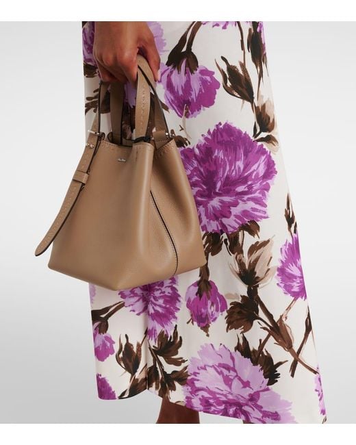 Sac Archetipo Medium En Cuir Max Mara en coloris Natural