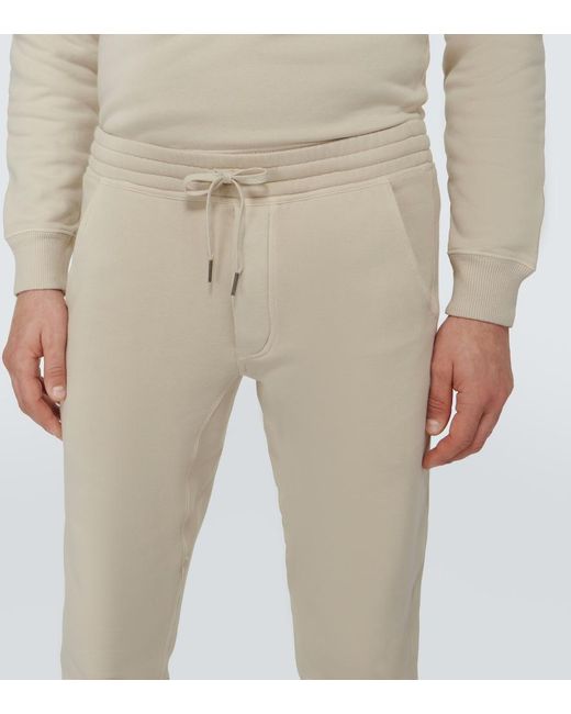 Tom Ford Natural Cotton Sweatpants for men