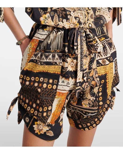 Isabel Marant Multicolor Niely Printed Cotton Romper