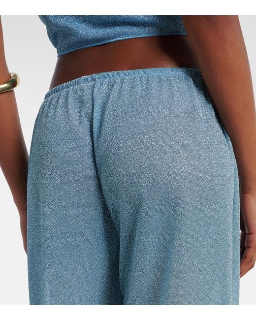 Oseree Blue Lumiere Balloon Pants