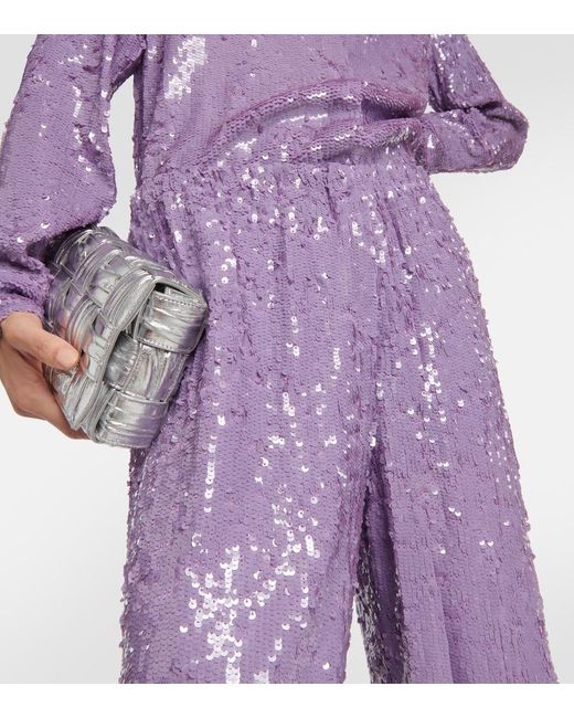 Dries Van Noten Purple Pants & Shorts