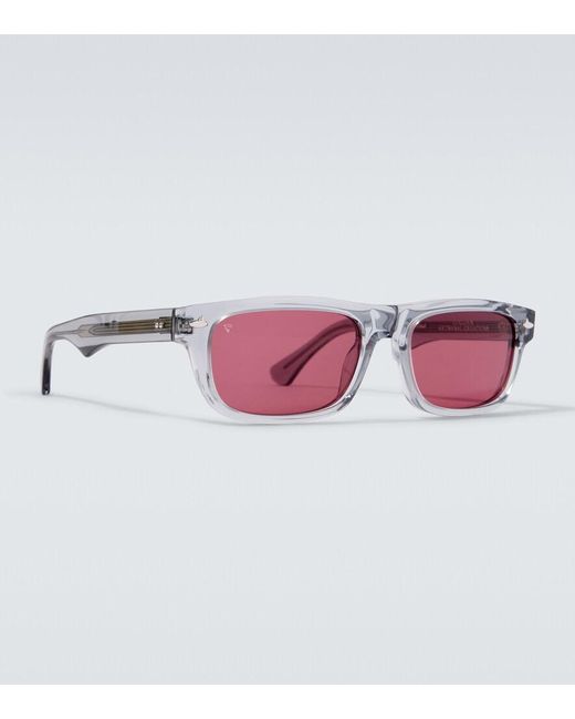 Sestini Eyewear Pink Rectangular Sunglasses for men
