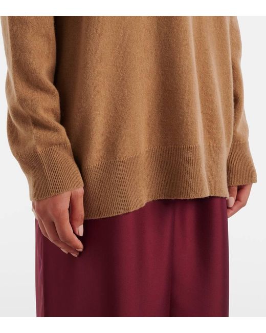 Lisa Yang Brown Pullover Helena Aus Kaschmir