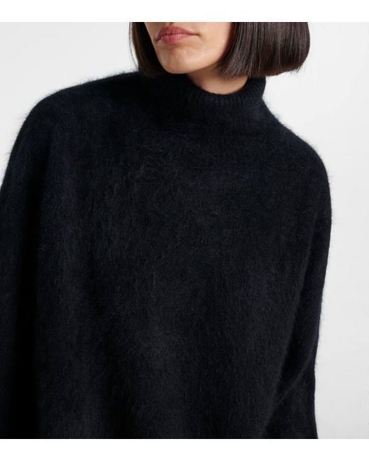 Lisa Yang Blue Rollkragenpullover Teresa Aus Kaschmir