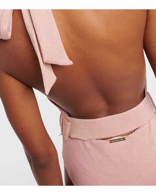 Alexandra Miro Pink Eva Swimsuit