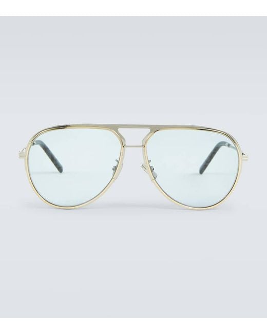 Dior Aviator-Sonnenbrille Dioressential A2U in Blue für Herren