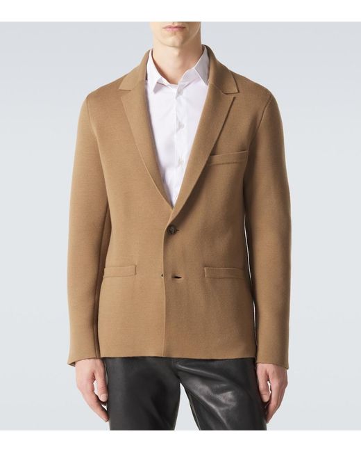 Tom Ford Brown Wool-Blend Jacket for men