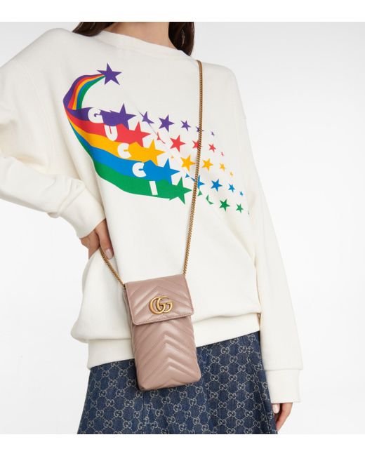 Borsa a tracolla GG Marmont MiniGucci in Pelle di colore Neutro | Lyst