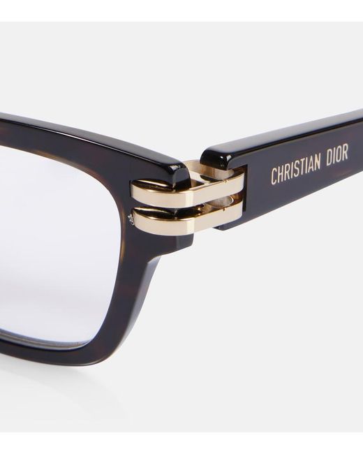 Dior Brown Eckige Brille Cdioro S2I