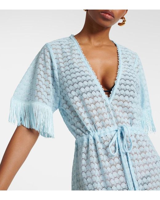 Melissa Odabash Blue Phoebe Beach Cover-Up