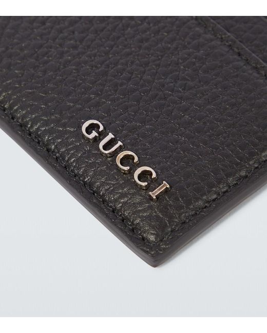 Gucci Kartenetui Mit Logo in Black für Herren