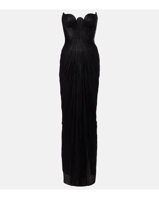 Maria Lucia Hohan Black Robe Jasleen Aus Seidentuell