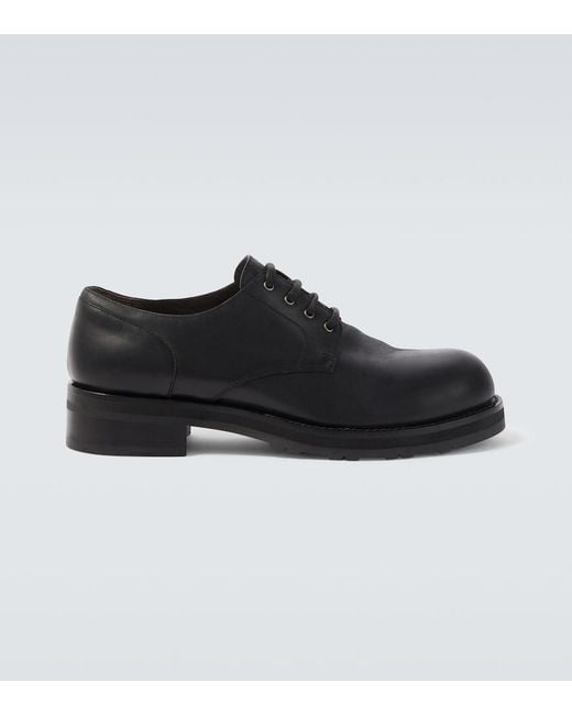 Stringate Derby di The Row in Black da Uomo