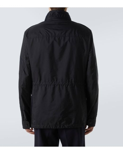 Moncler Black Lez Field Jacket for men