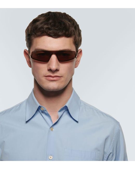 Gucci Sonnenbrille Tom in Brown für Herren