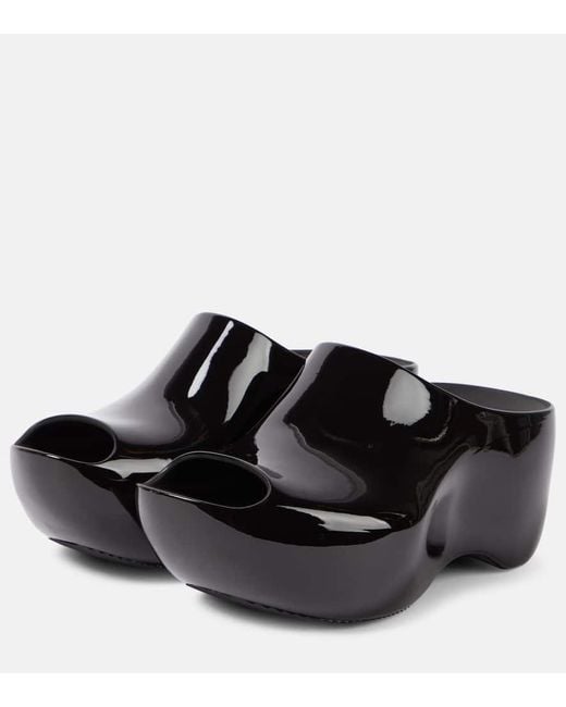 Mules Technoslide A Plateforme Balenciaga en coloris Black