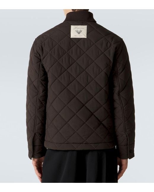 Jacquemus Black Bastide Quilted Jacket for men
