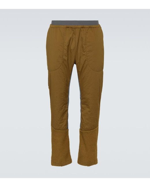 And Wander Natural Alpha Direct Technical Straight Pants for men