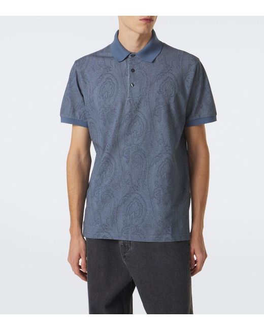 Polo di Etro in Blue da Uomo