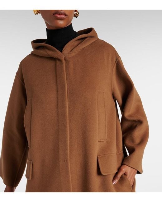 Max Mara Brown Park Wool Coat