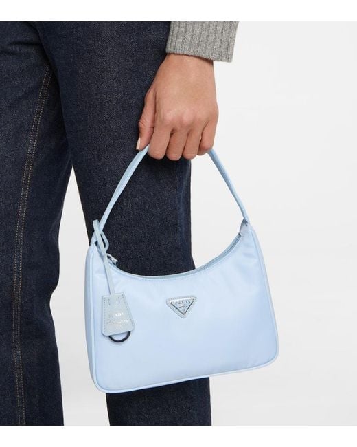 Prada Blue Re-Nylon Re-Edition 2000 Shoulder Bag