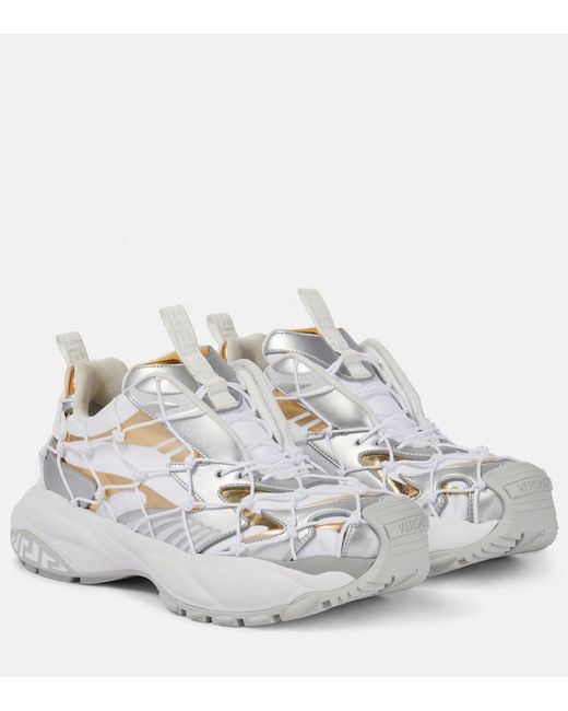 Versace White Sneaker Mercury M Vs 03