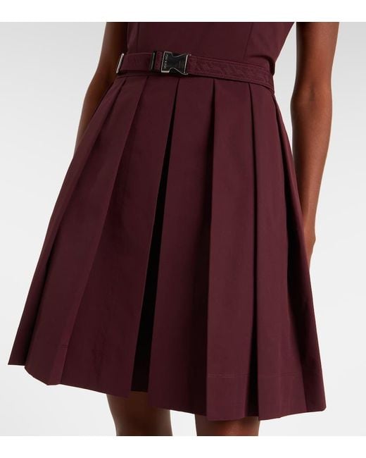 Tory Burch Purple Pleated Tennis Dress