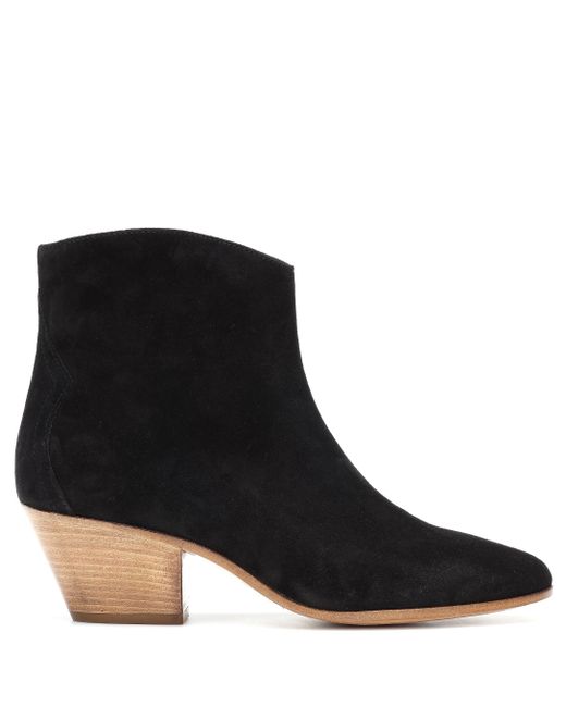 isabel marant dacken suede ankle boots