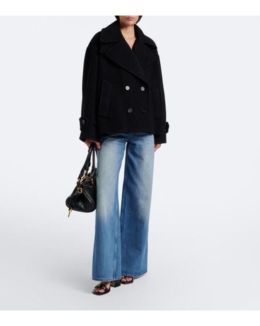 Chloé Black Janis Leather Sandals