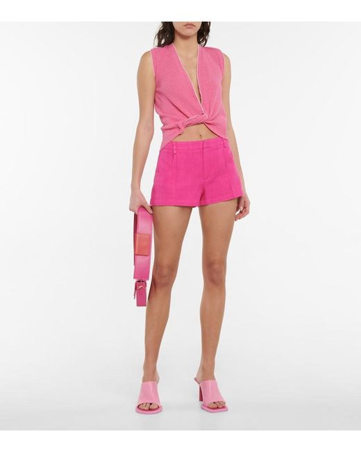 Chaleco Le Haut Noue Jacquemus de color Pink