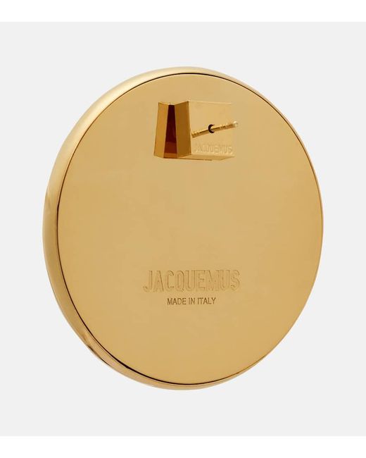 Jacquemus Brown Ohrringe Rond