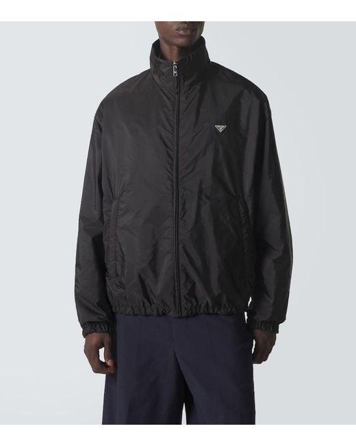 Prada Black Re-Nylon Jacket for men