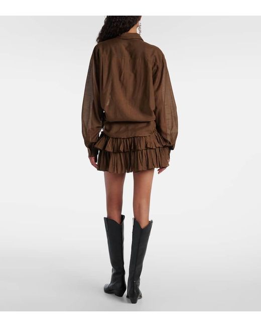Camicia Nath di Isabel Marant in Brown