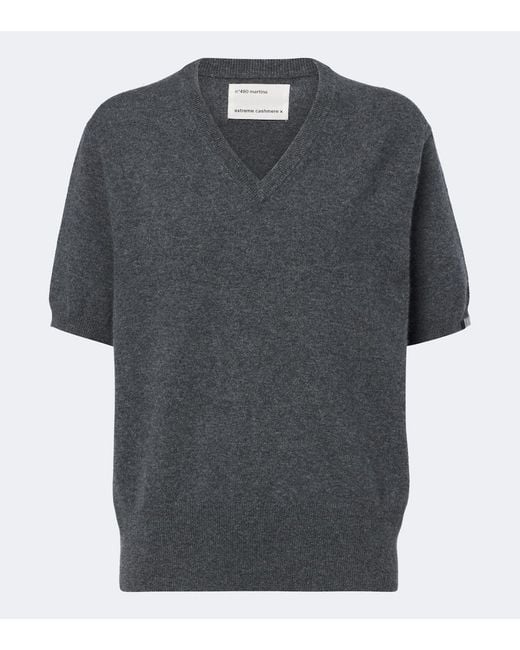 Extreme Cashmere Black N°490 Martina Cashmere-Blend Sweater