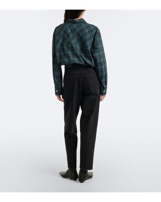 Agolde Black '80S Straight Jeans