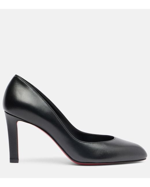 Christian Louboutin Black Pumps Fannylove 85 Aus Leder