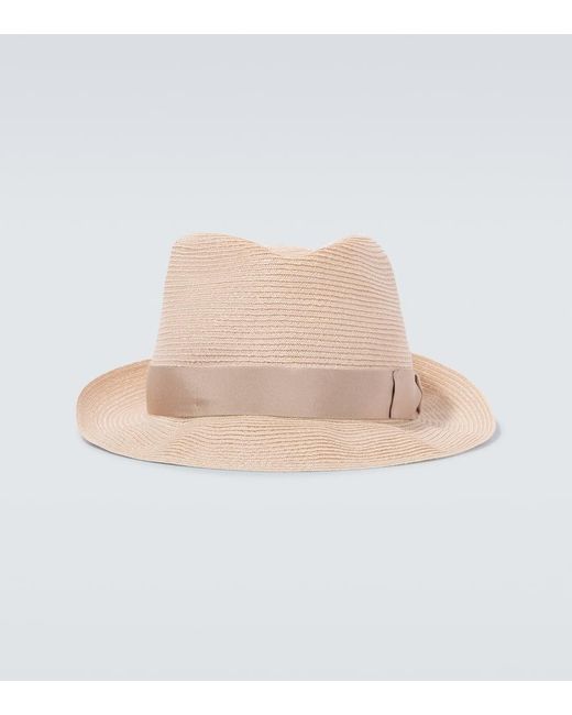 Cappello Panama di Borsalino in Natural da Uomo
