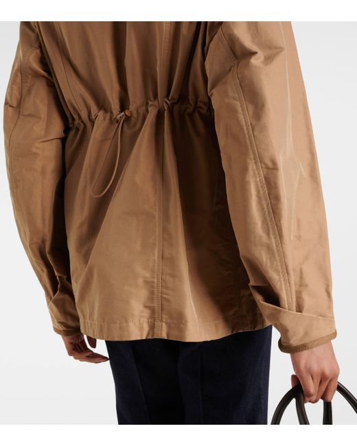 Moncler Brown Ilo Cotton-blend Jacket