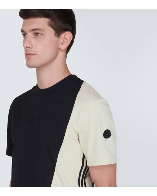 Moncler Genius Black X Adidas Cotton Jersey T-shirt for men