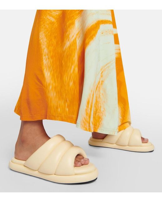 Proenza Schouler Natural Pipe Group Slide Sandal