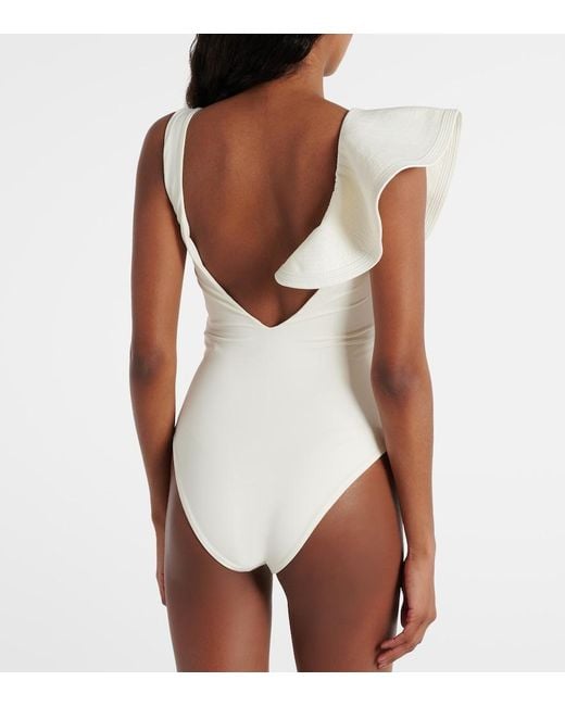 Johanna Ortiz White Santa Clara Swimsuit
