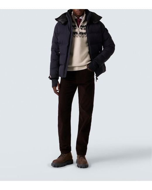 arch4 Natural Mr Saint Gervais Cashmere Half-Zip Sweater for men