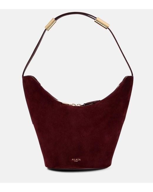 Secchiello Shape Small di Alaïa in Red
