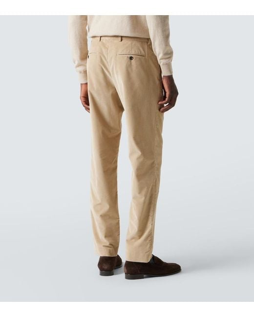 Loro Piana Natural Cotton Chinos for men