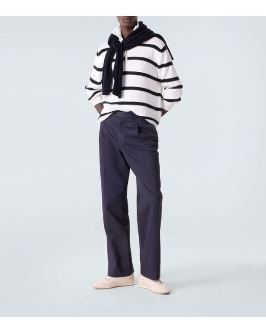 Pullover di Allude in White da Uomo