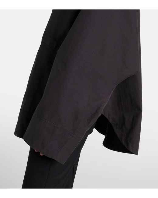 Totême  Black Cotton-Blend Jacket