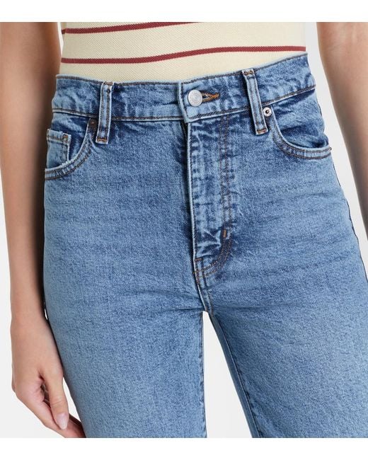 FRAME Blue The Arrow Flared Jeans