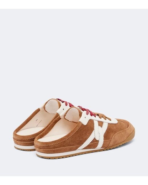 Veronica Beard Brown Nicoline Suede Mules